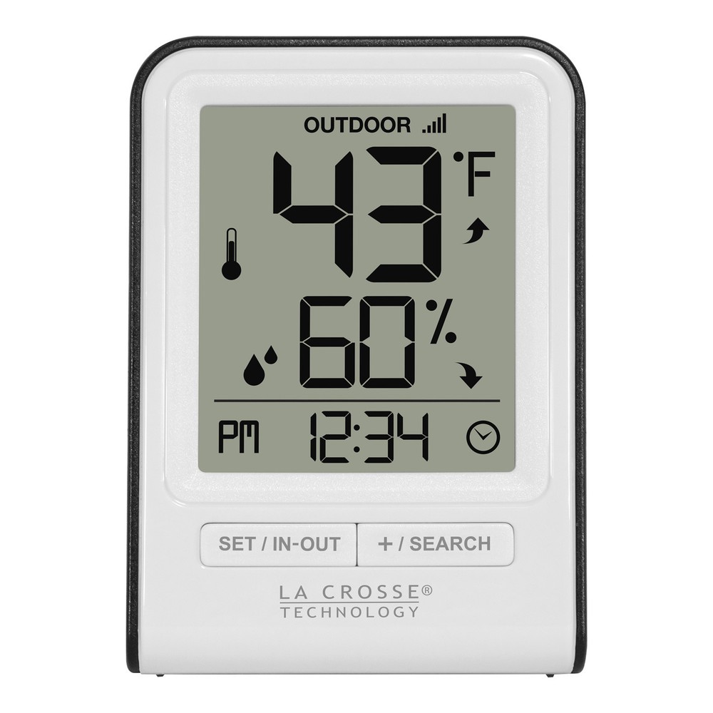 LTV-D1 La Crosse Technology View Temperature & Humidity Display Only