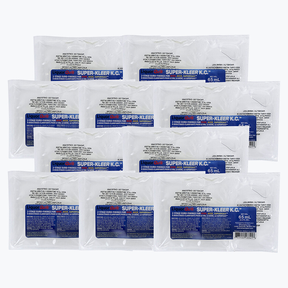 10 X Super-Kleer KC Finings - (10 count)