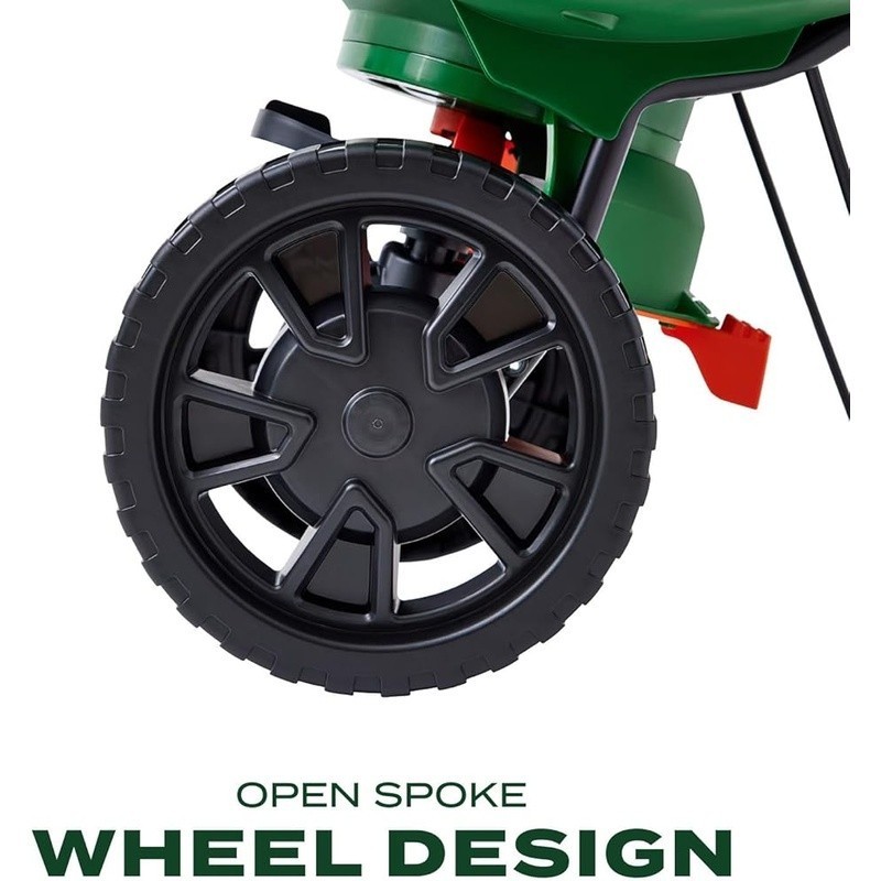 Mini Broadcast Spreader Lawn Care EdgeGuard Fertilizer Seed Applicator 5000sqft