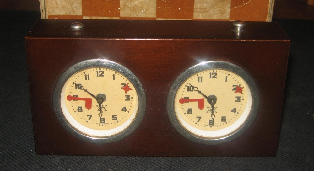 Vintage Alpha German Chess Clock Timer Model # 522