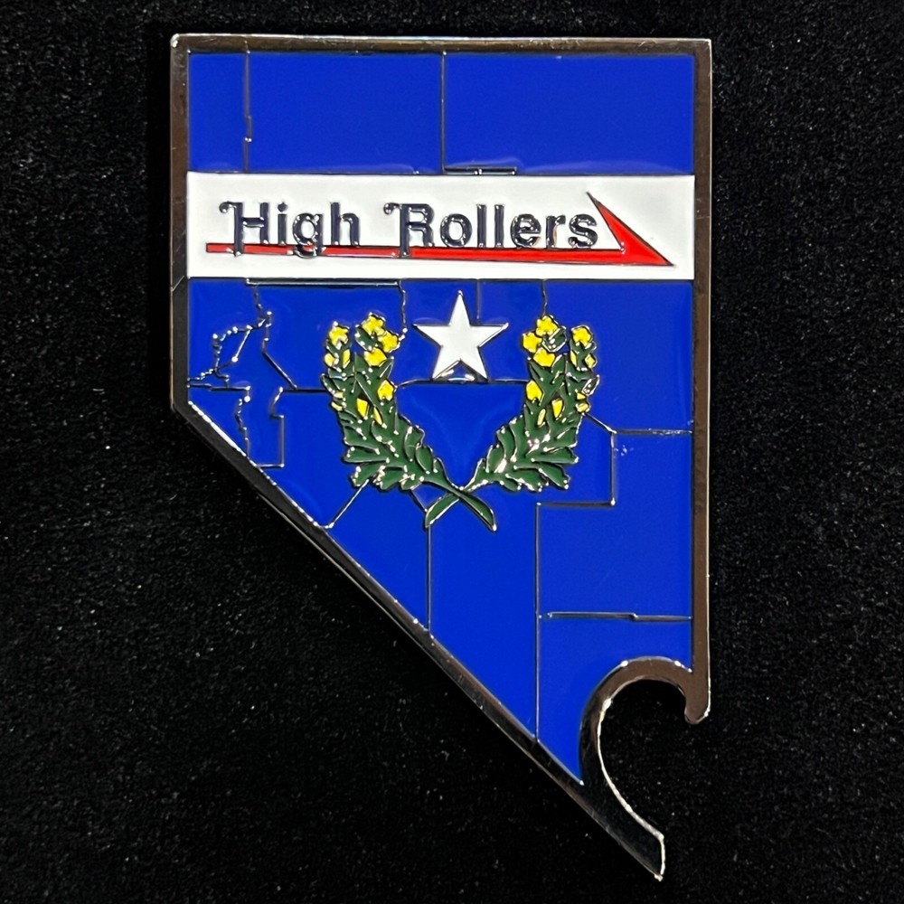 152nd Operations Support Squadron High Rollers Challenge Coin