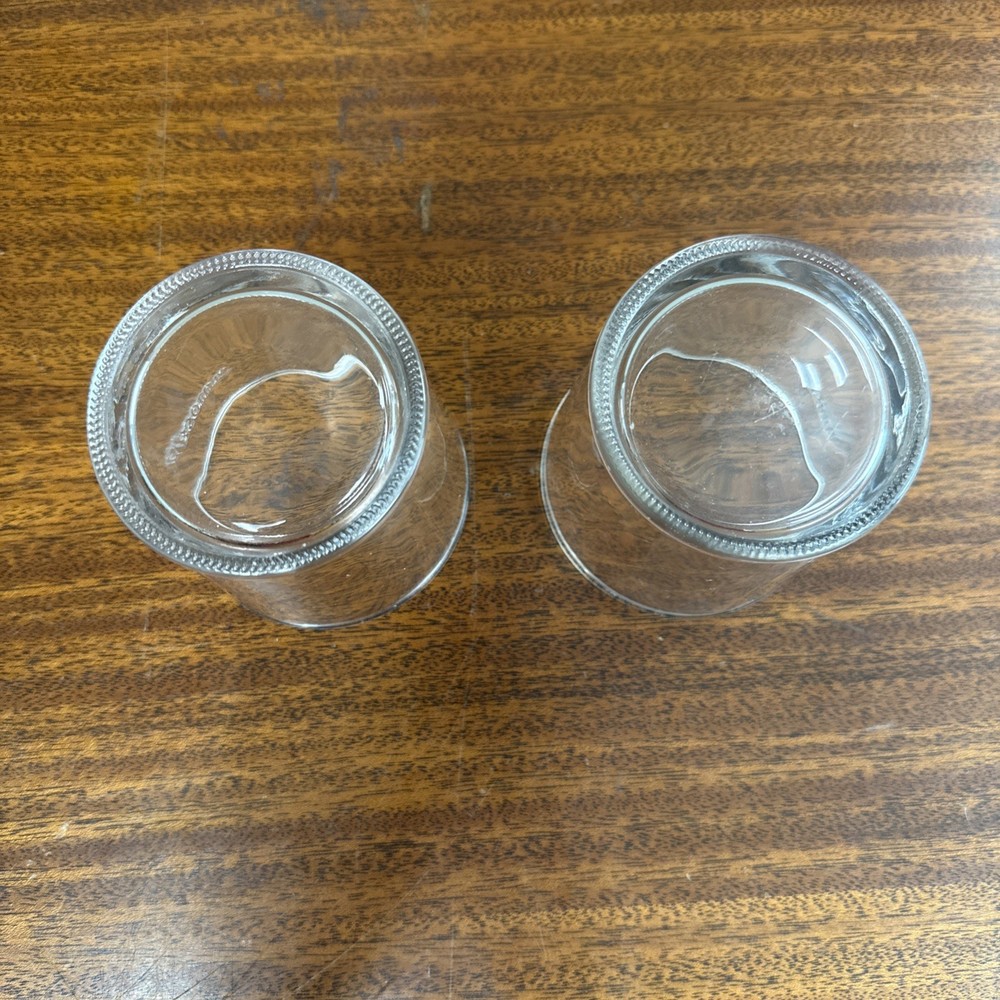 2 Absolut Vodka Rocks glasses