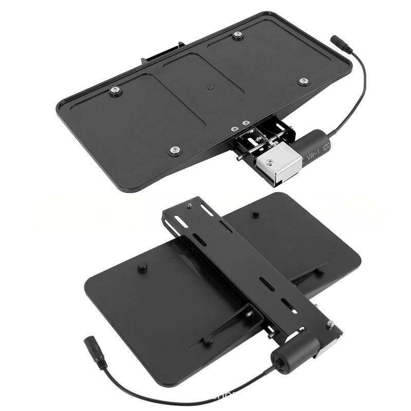 Universal US Standard Modified Bumper License Plate Frame Mount Bracket Holder