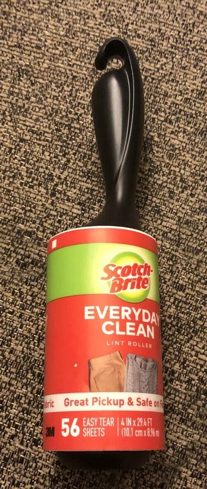 Scotch Brite Lint Brush Roller 56 Sheets In New Packaging.