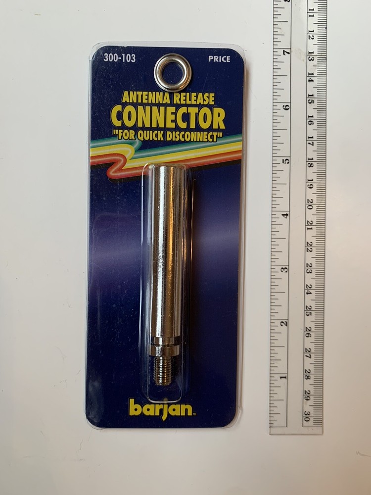 Barjan Antenna Release Connector #300-103 CB ~ New