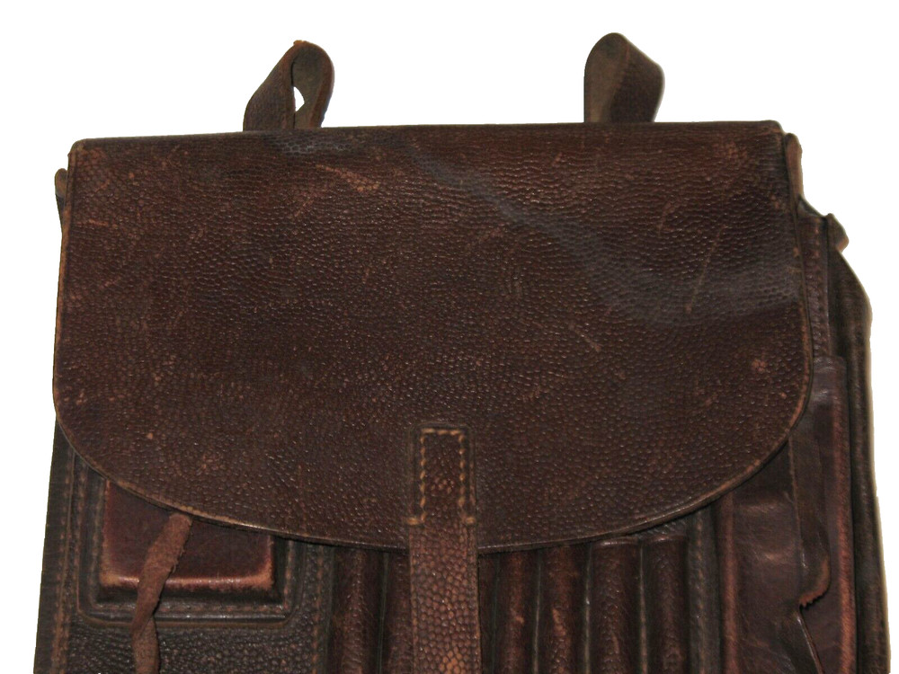 WW 11 War German Map Case Makers Name Printed Extra Nice Original Condition