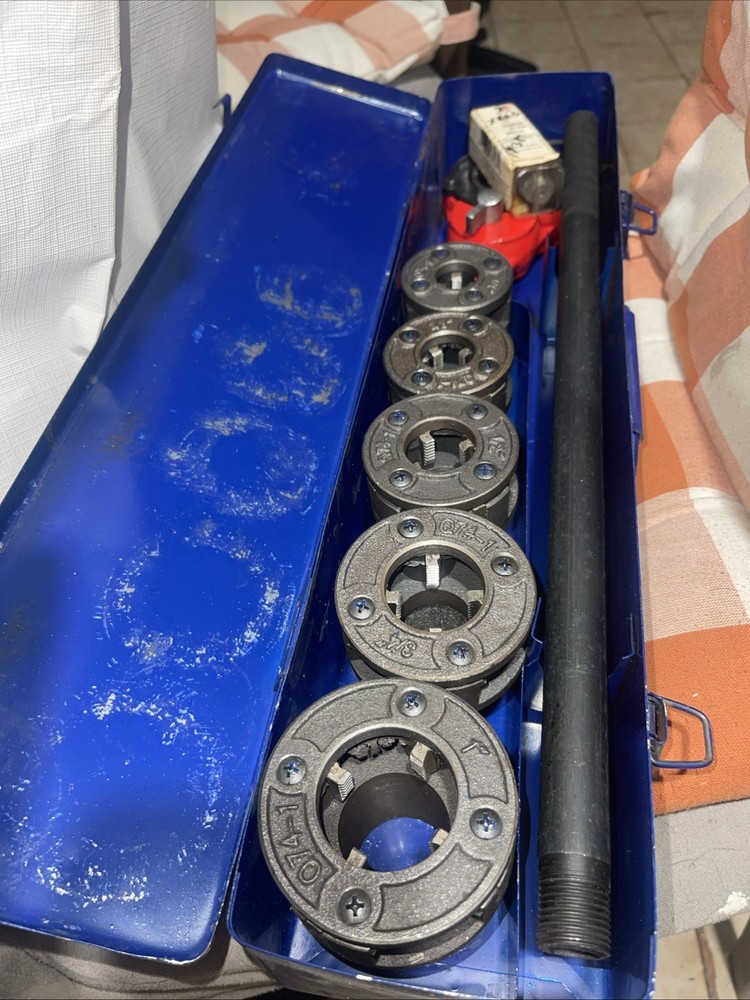 Wheeler Rex Pipe Threading Tool Set