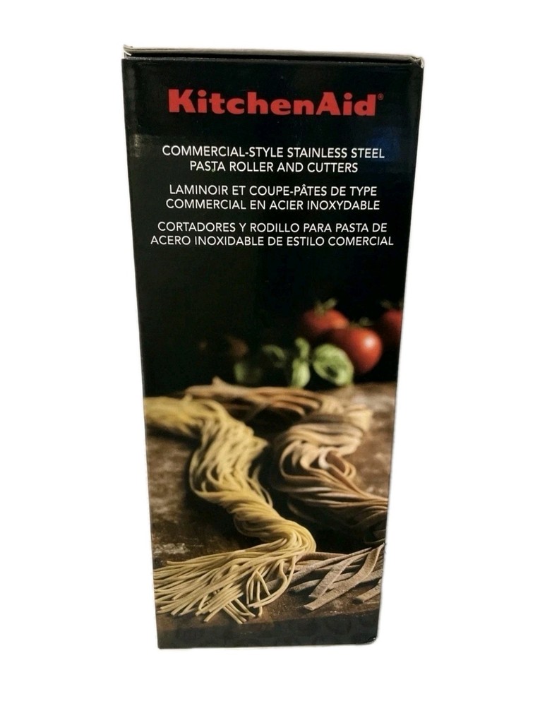 KitchenAid KSMPRA 3pc Pasta Roller & Cutter Set - Excellent Condition