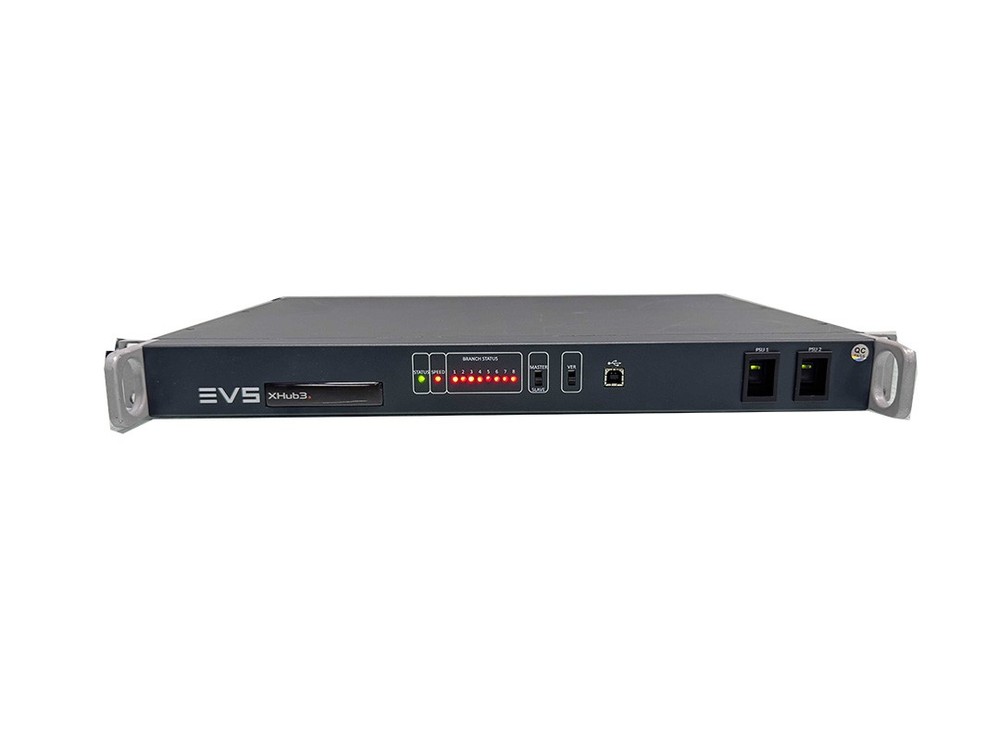 EVS XHub3 Network Hub for Production Servers