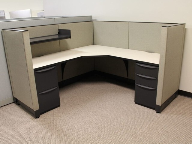 Haworth Premise 6x6 Used Cubicles
