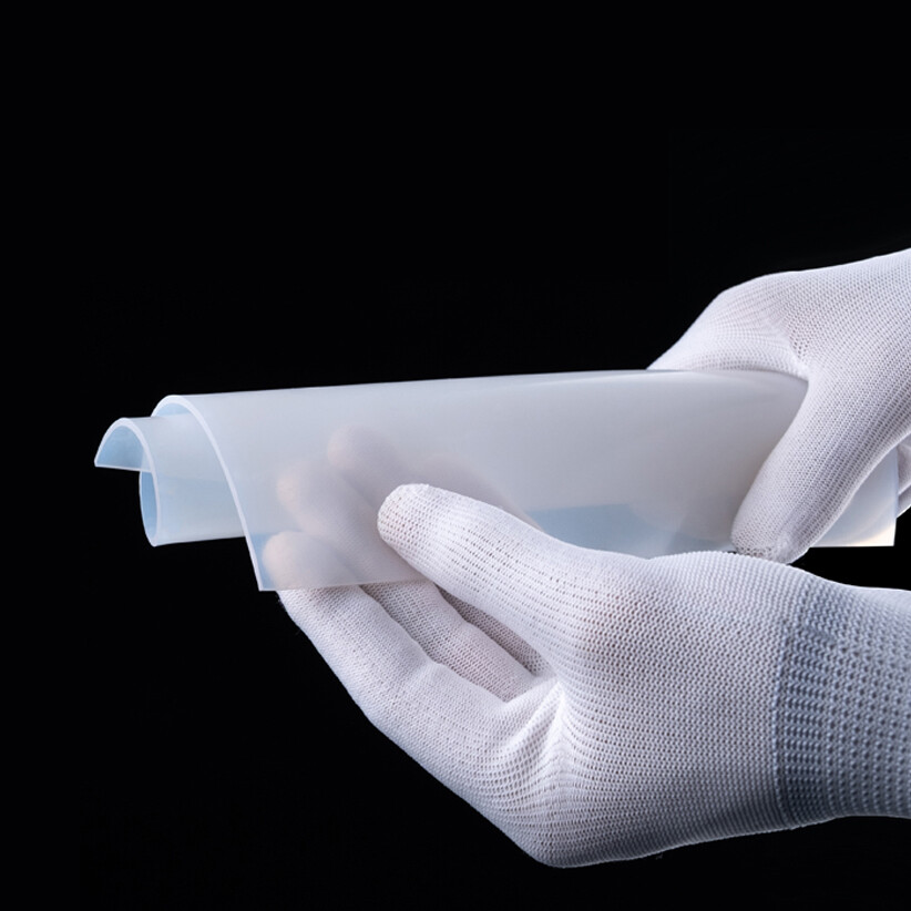 Solid Silicone Rubber Sheet Clear White 0.5mm 1mm 2mm-20mm Thick Various Sizes