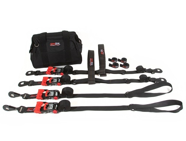 SpeedStrap Ultimate UTV Tire Bonnet Kit Black