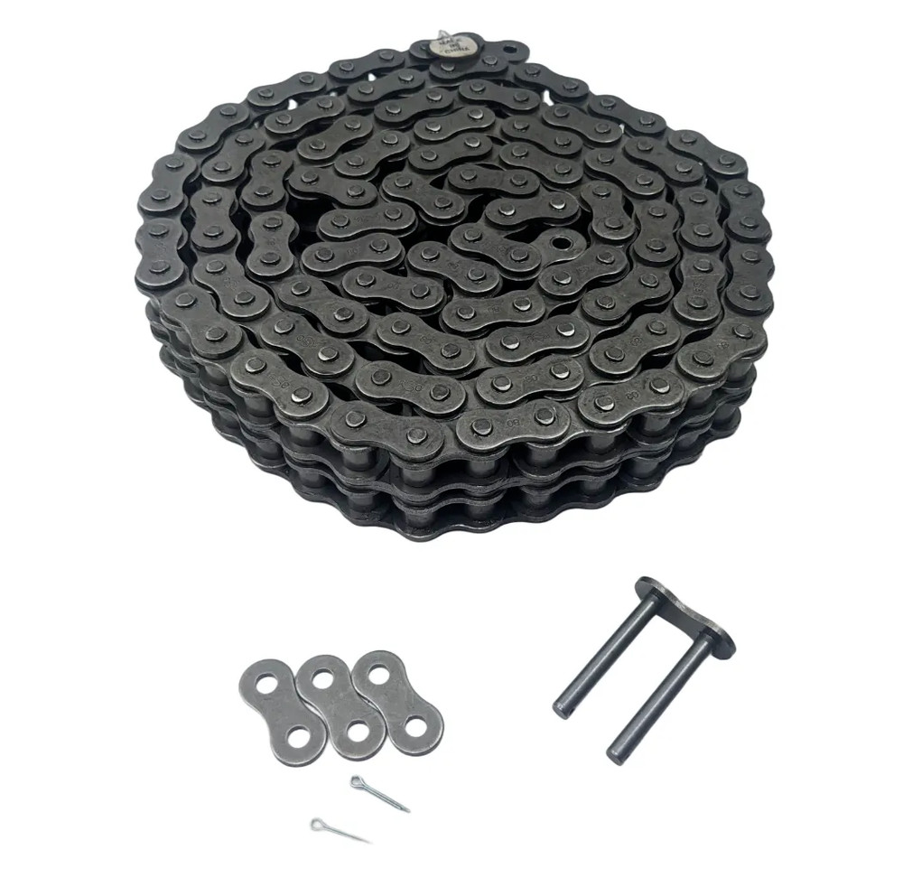 #80-2 Duplex Roller Chain - 10ft