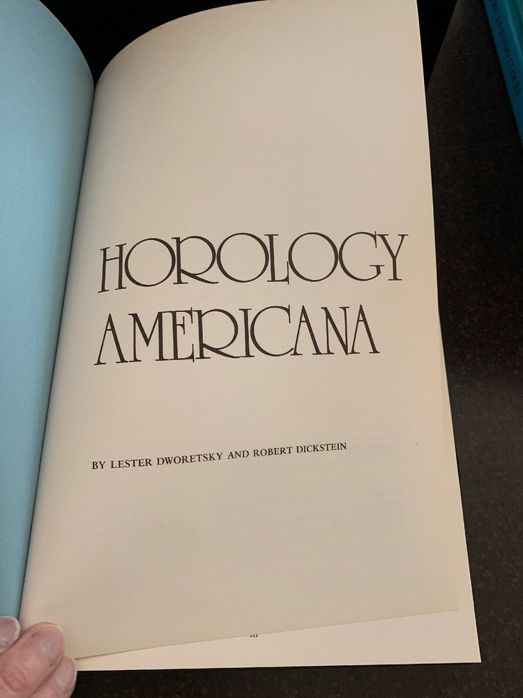 Horology Americana Book