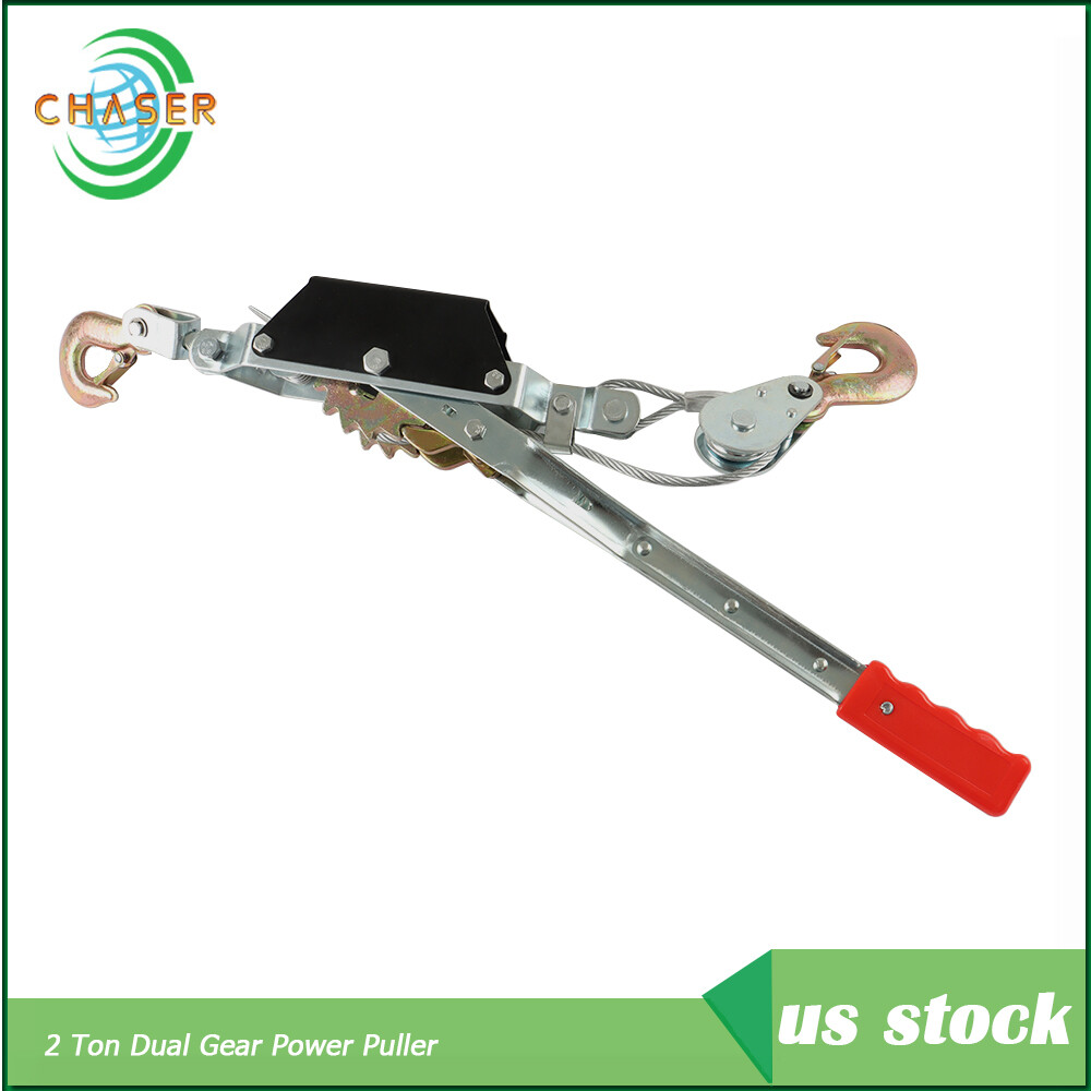 Power Puller 17 in. High-leverage Steel Ratchet Handle 2 Ton Dual Gear