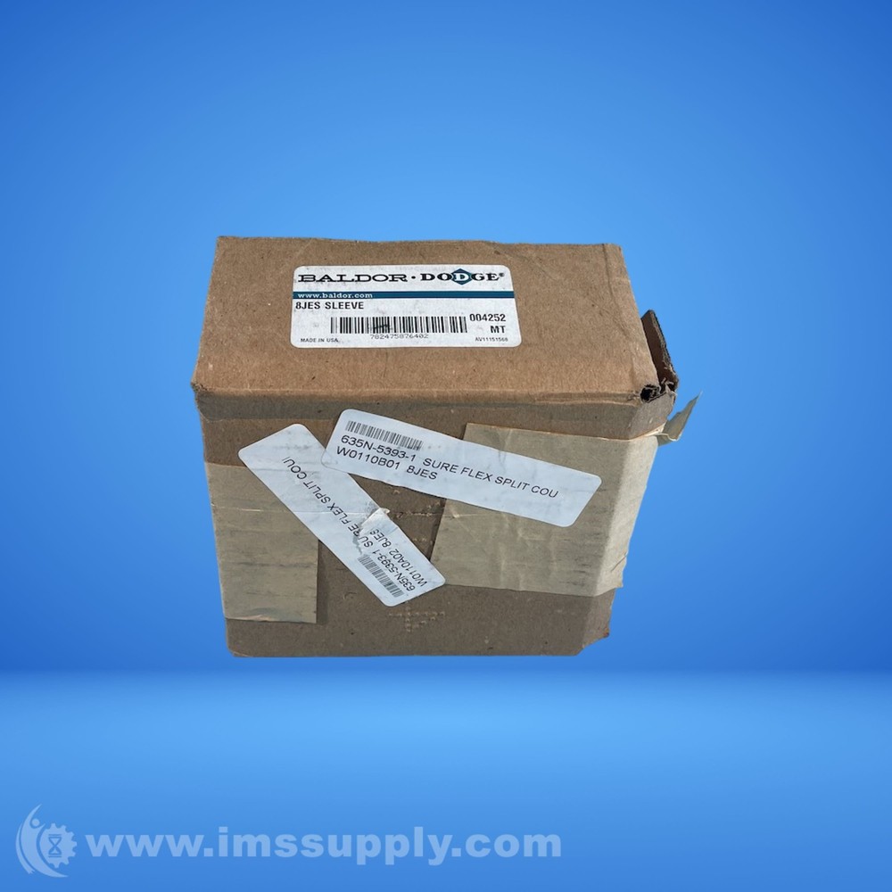 Baldor 8JES D-Flex Motor Sleeve Coupling FNOB