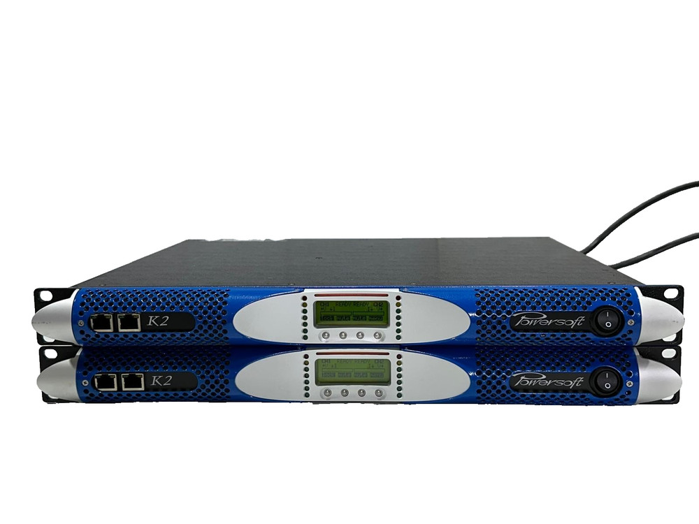 Powersoft K2 Power Amplifier #213-14 (One) TrueHeartSound