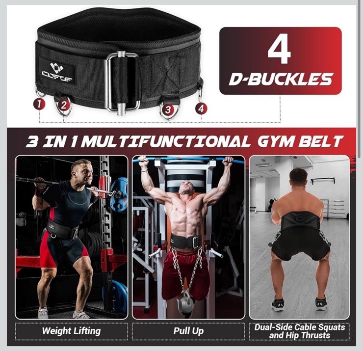 3-in-1 Weighted Pull Up Belt