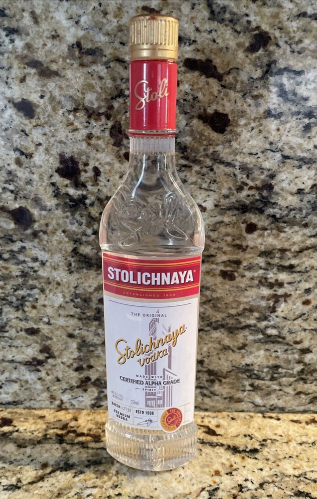 Stolichnaya Vodka Bar Tap Handle  Super Rare