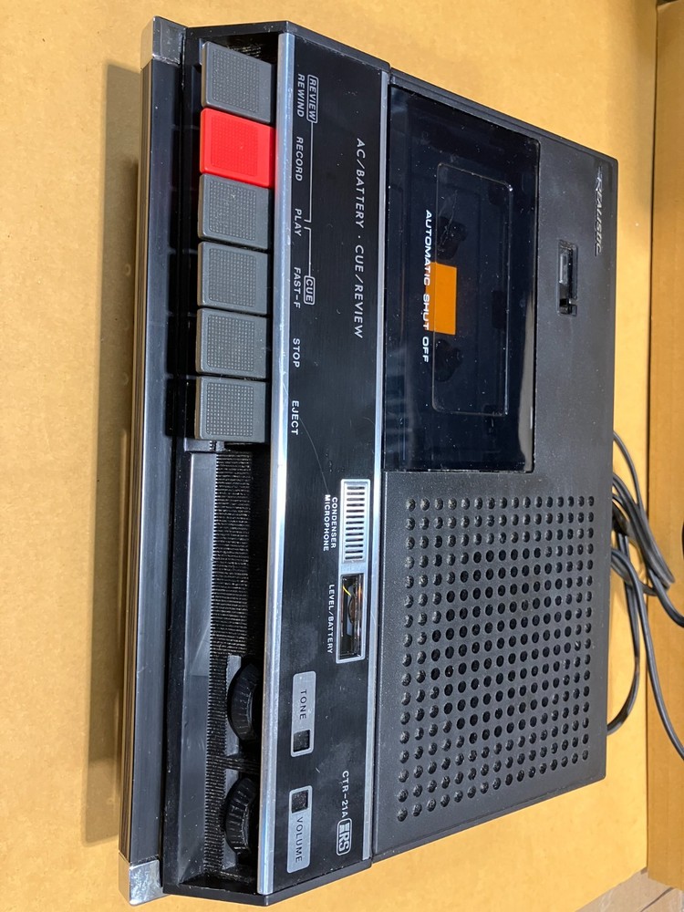 Realistic Cassette Recorder Player model# CTR-21A
