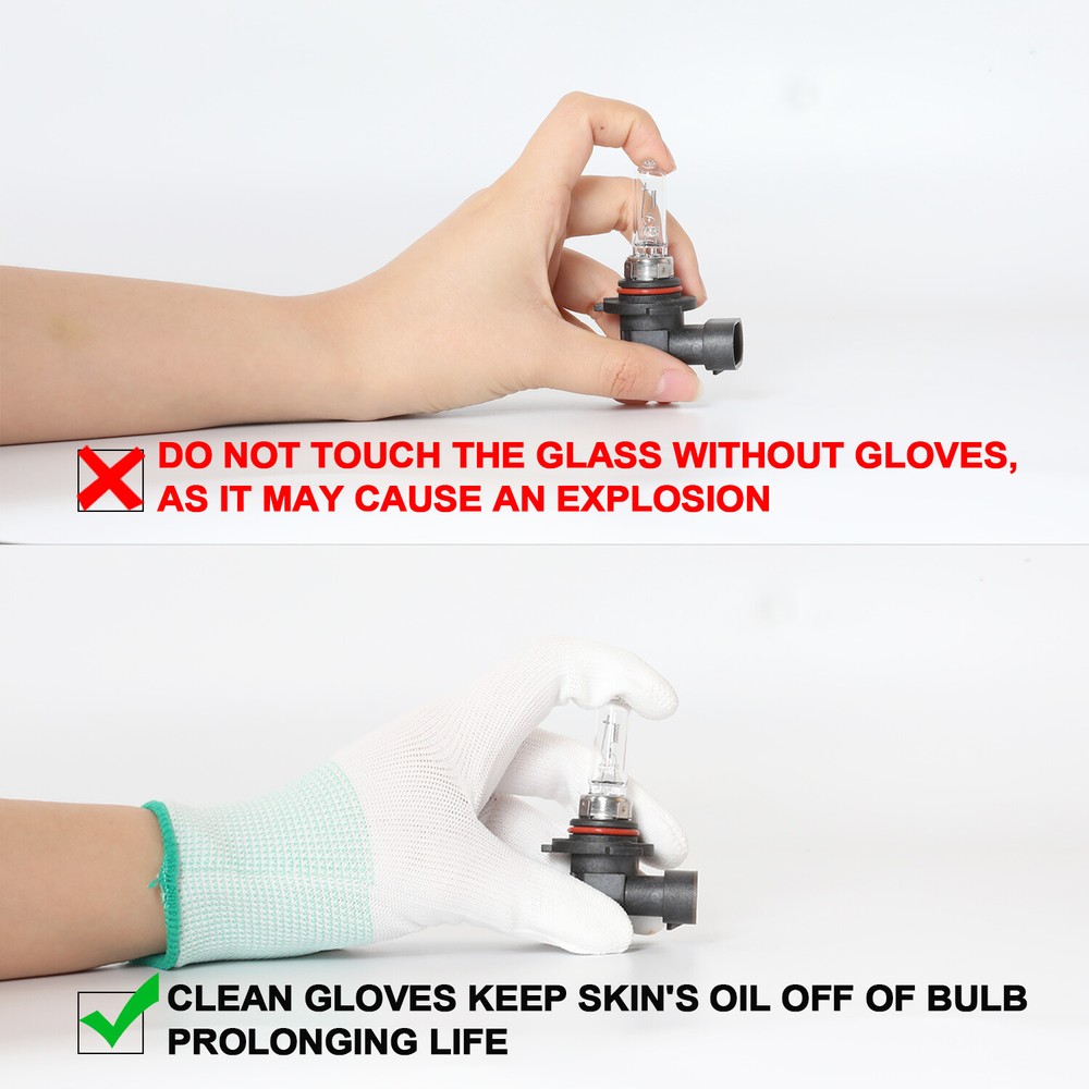 For Dodge Avenger 1995-2000 2008-2014 3400K Halogen Headlight Bulb High Low BP