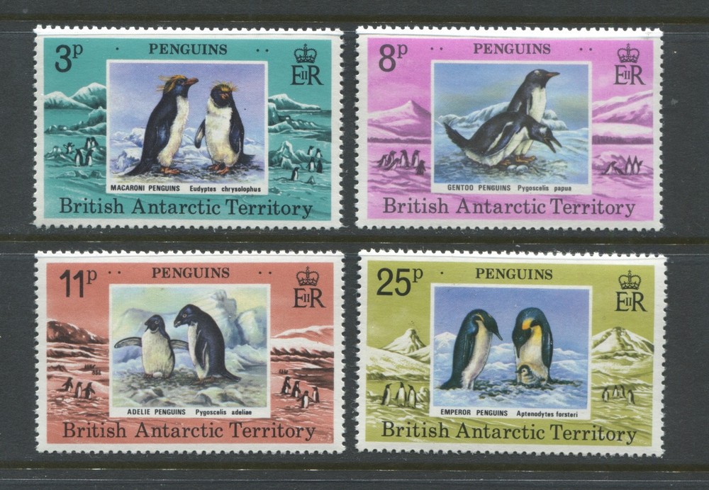 British Antarctic Territory QEII 1979 set mint NH