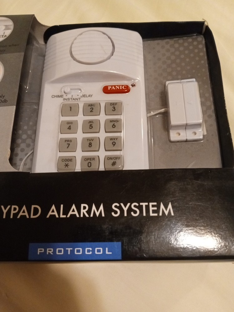 Keypad Alarm System By Protocol New In Box