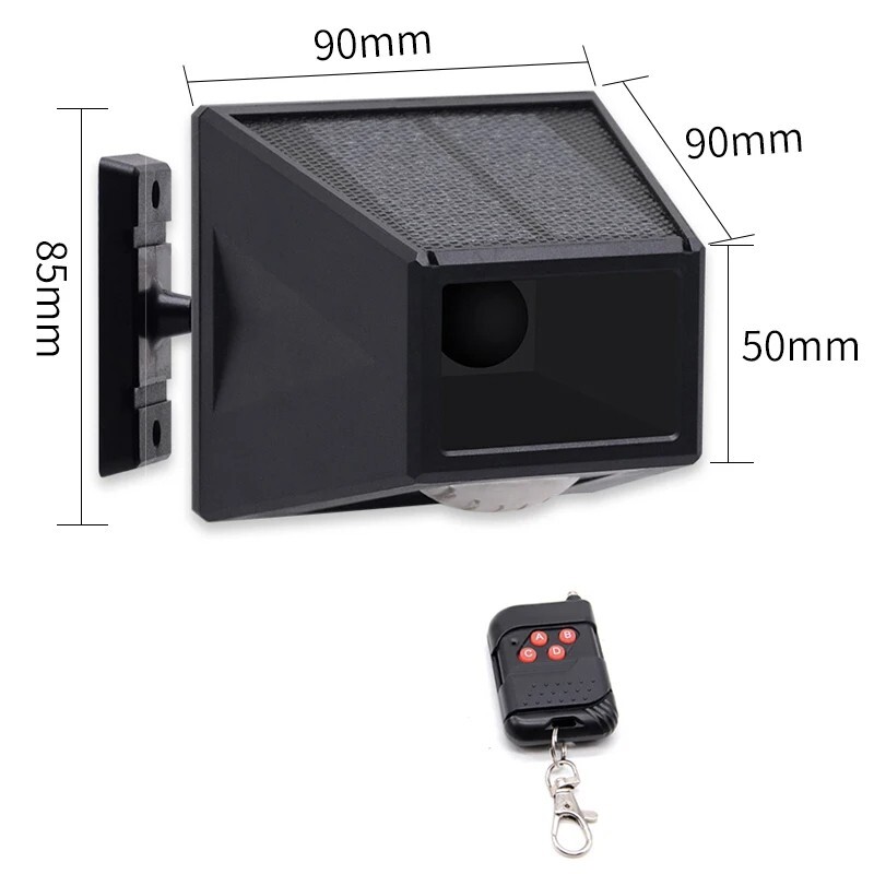 Wireless Driveway Alarm Solar PIR Motion Sensor Long Range Security System Home