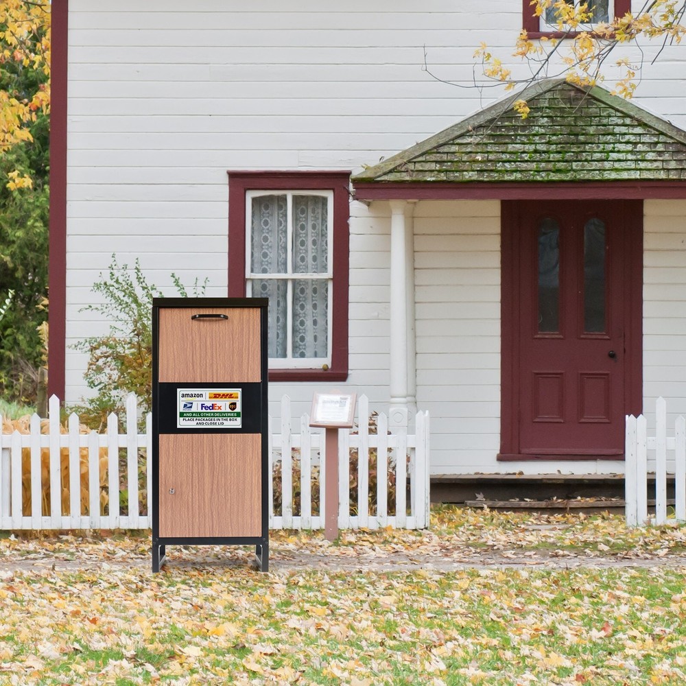 Large Package Delivery Box Storage Parcel Delivery Lockable Home Drop Container