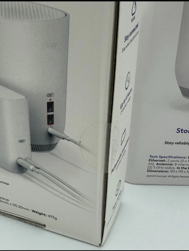 Xfinity Storm-Ready WiFi router and back up battery bundle