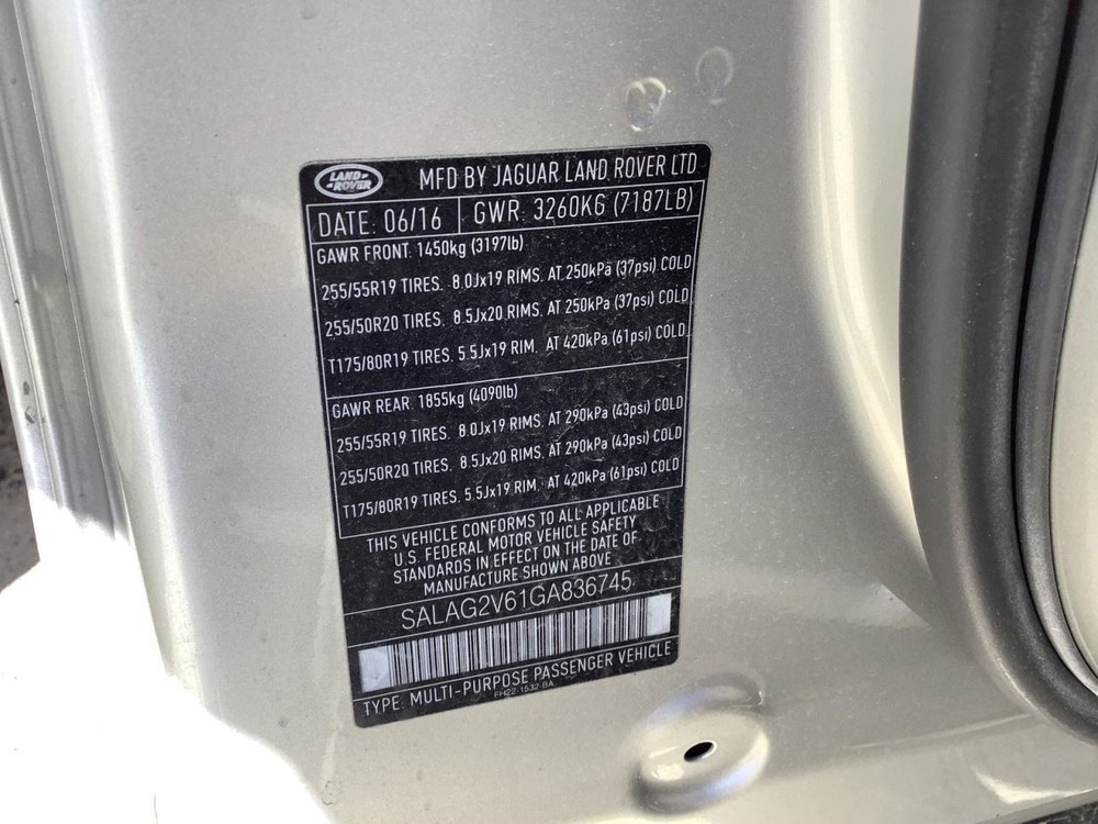 Fuse Box Engine Fits 14-16 LR4 4530077