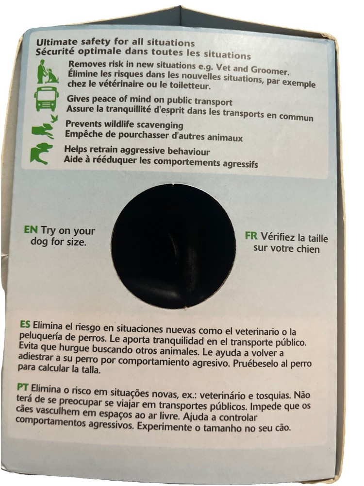 Baskerville Ultra Muzzle Size 1 Dog Comfortable Improved Muzzle New in Box Small