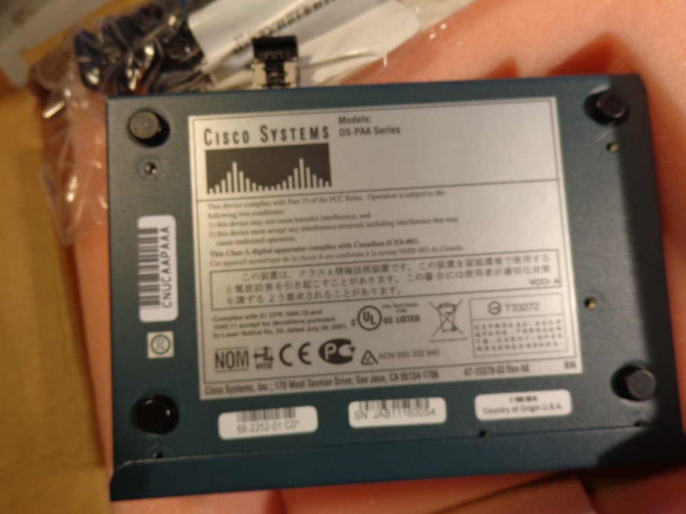 CISCO  DS-PAA Cisco MDS 9000 Port Analyzer Adapters