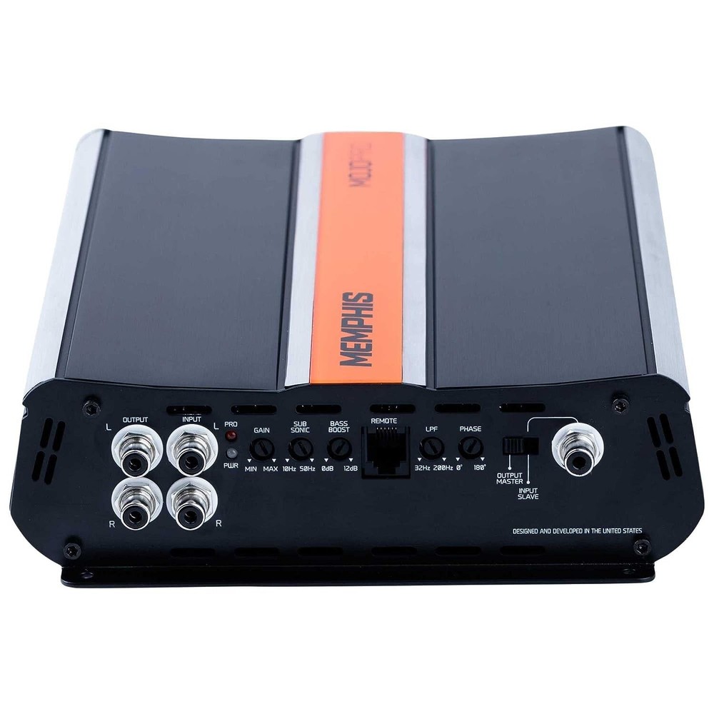 Memphis Audio MOJO Pro 1000W Monoblock Subwoofer Amplifier
