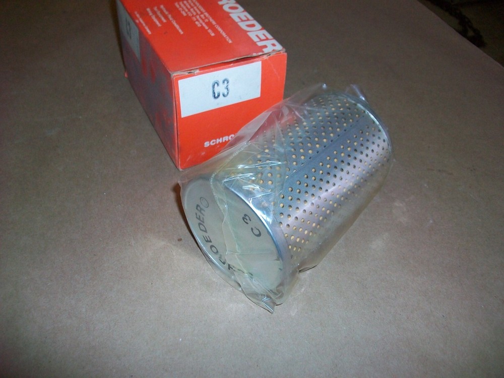 Schroeder C3 3 Micron Hydraulic Filter NEW