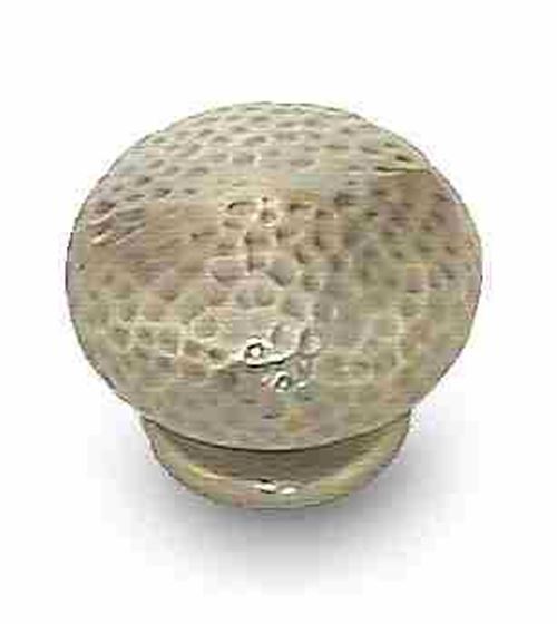 1-1/2" Hammered Knob Antique Bronze