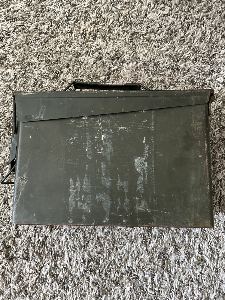 Vintage Military Ammo Box