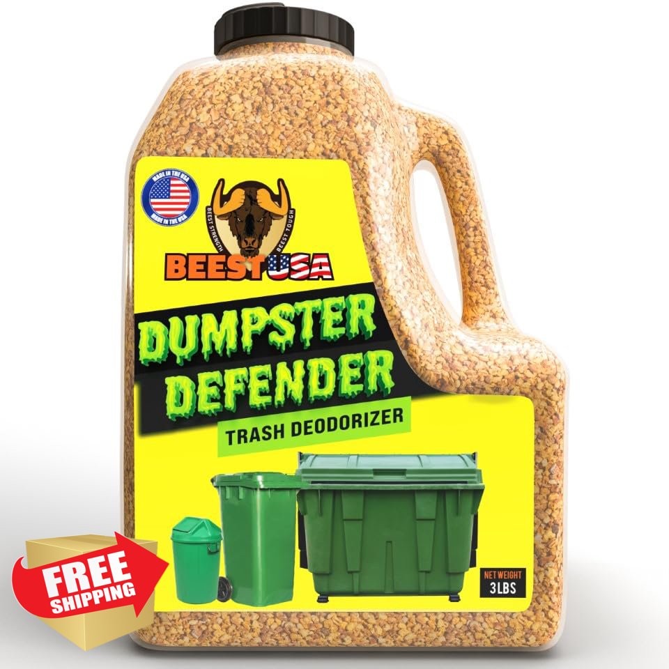 BEEST Dumpster Defender Trash Can Deodorizer 3lbs USA