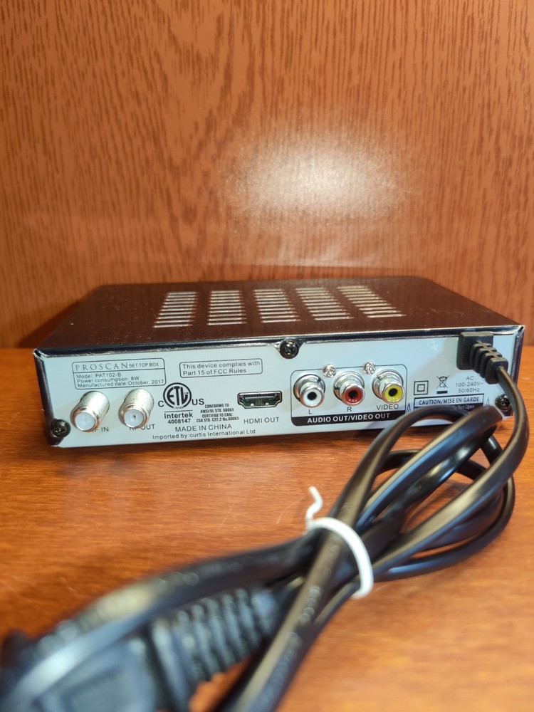 Proscan Digital Converter Box
