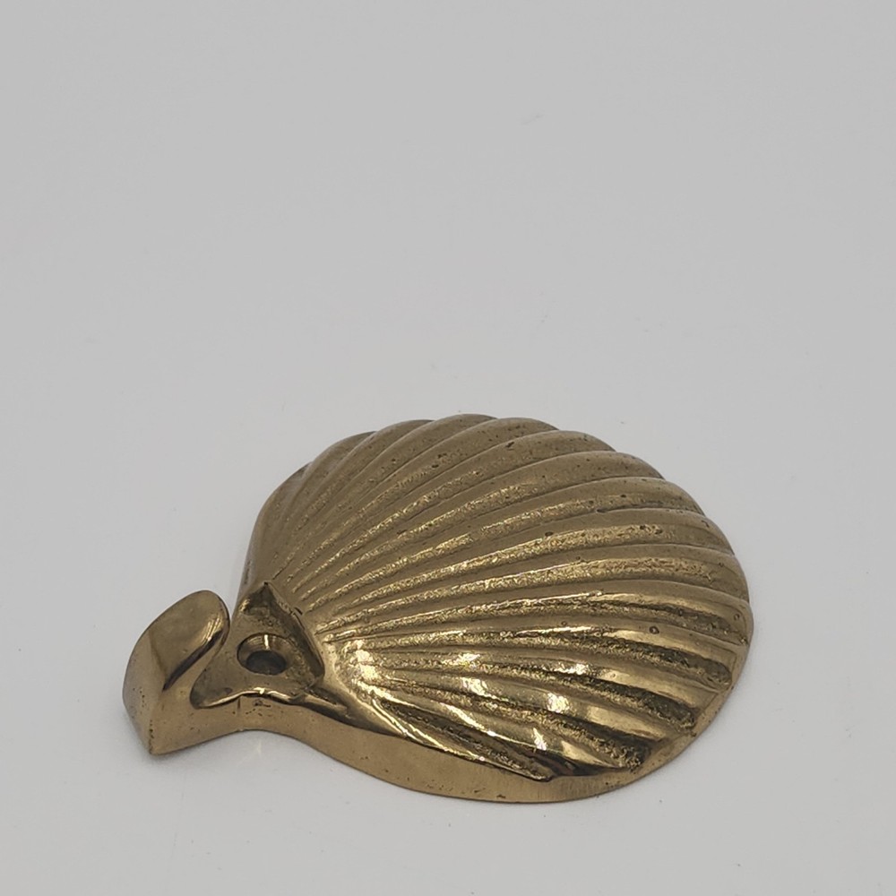 Solid brass Vintage Shell wall Hook seashell