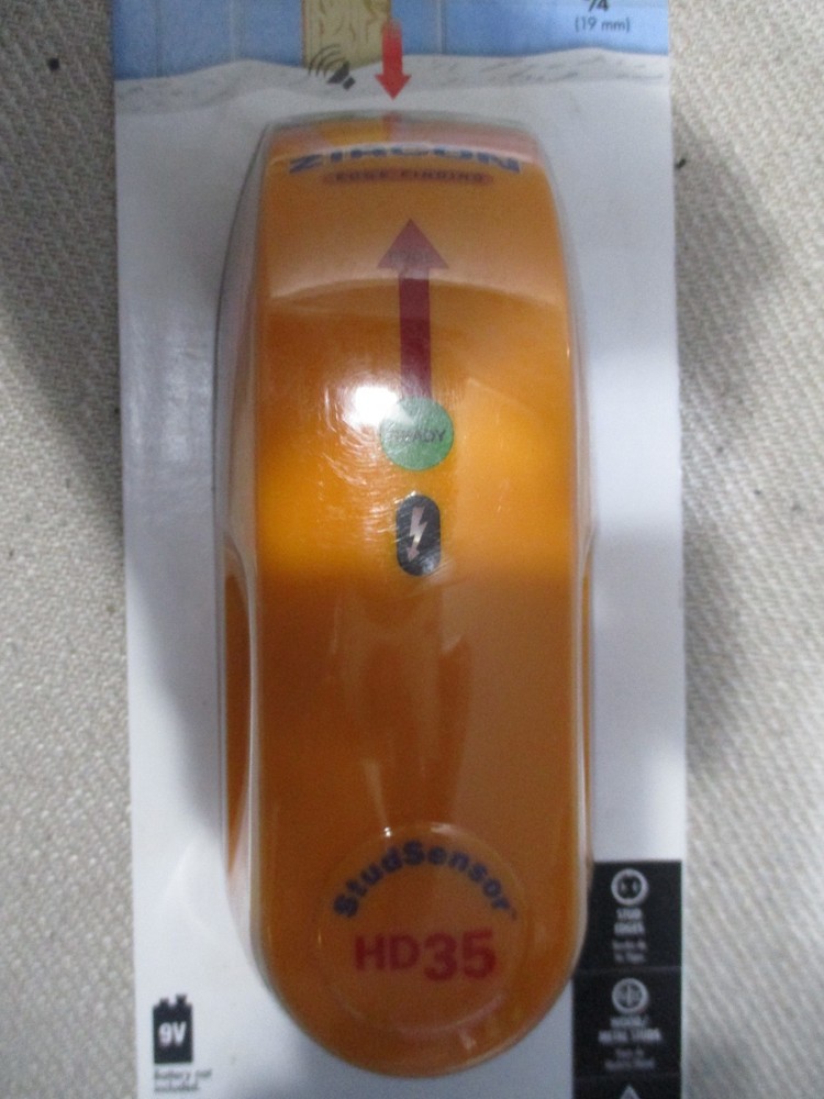 Zircon StudSensor HD35 Stud Finder NEW
