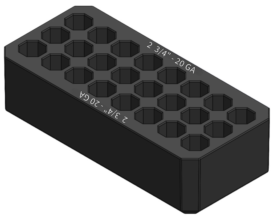 Milwaukee Packout Compact ammo inserts.