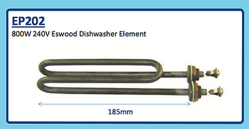 800W 240V ESWOOD DISHWASHER ELEMENT EP202