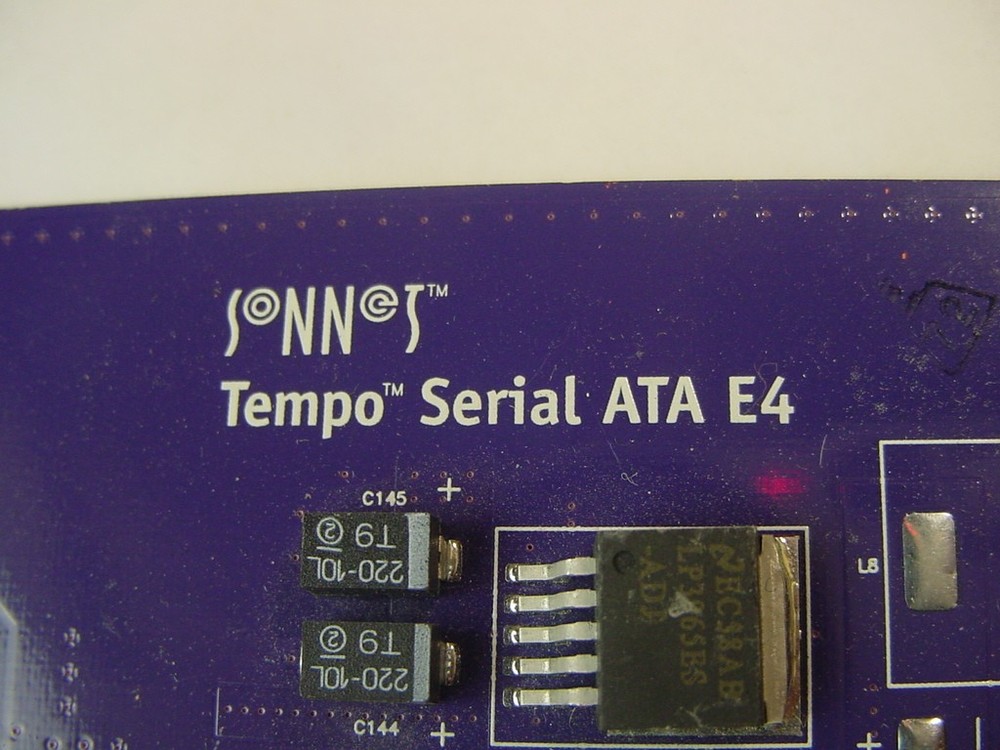 SONNET TEMPO SERIAL ATA E4 CARD