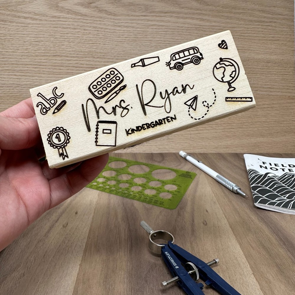 Personalized Whiteboard Eraser Teacher Appreciation Gift Classroom Essentials