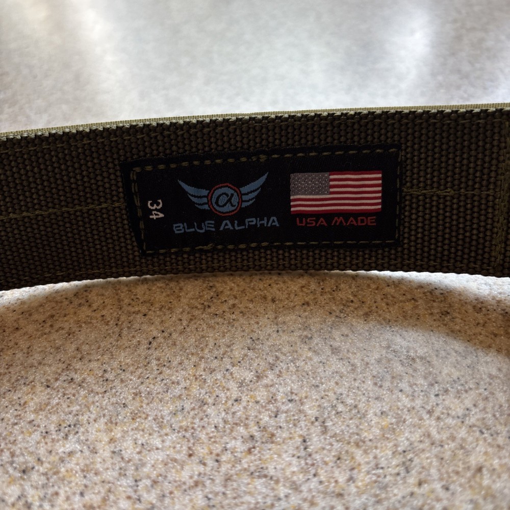 Blue Alpha 1.5" Low Profile EDC Belt **NEW**
