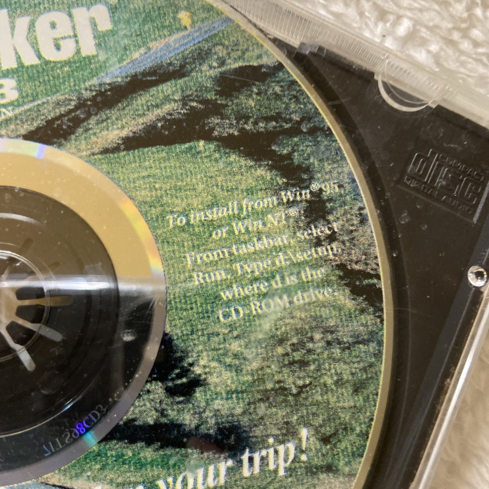 Rand McNally Trip Maker 1998 Edition Users Guide PC Computer Software Vintage