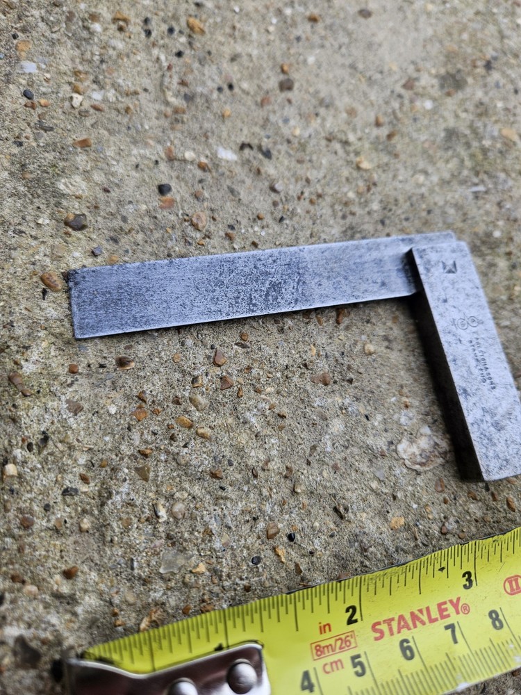 Small Vintage Edward Preston Precision Square