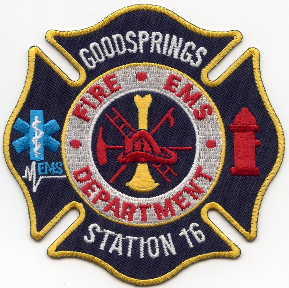 GOODSPRINGS EMS FIRE PATCH