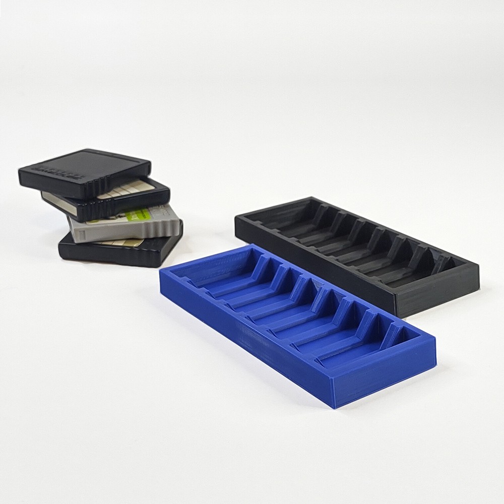 Nintendo GameCube Memory Card Holder Display Storage Gamer Gift Accessory Tray